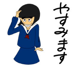 Daily words that girl students use a lot sticker #10606365