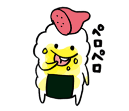 riceball boy sticker #10606534