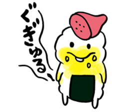 riceball boy sticker #10606535