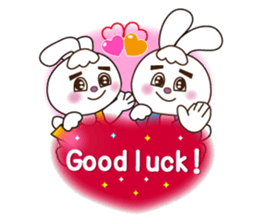 Rabbit(Story of the love) sticker #10606578