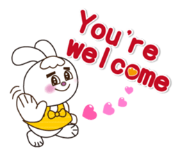 Rabbit(Story of the love) sticker #10606582