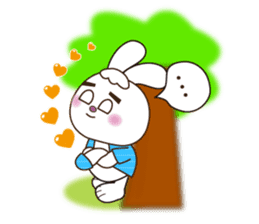 Rabbit(Story of the love) sticker #10606589