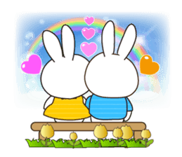 Rabbit(Story of the love) sticker #10606591