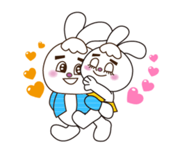 Rabbit(Story of the love) sticker #10606594