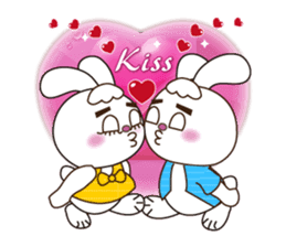 Rabbit(Story of the love) sticker #10606595