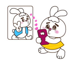 Rabbit(Story of the love) sticker #10606597