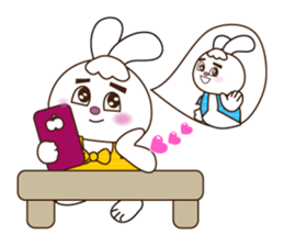 Rabbit(Story of the love) sticker #10606598