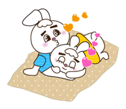 Rabbit(Story of the love) sticker #10606601
