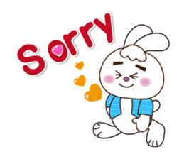 Rabbit(Story of the love) sticker #10606603