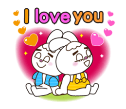 Rabbit(Story of the love) sticker #10606604