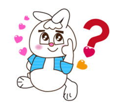 Rabbit(Story of the love) sticker #10606606