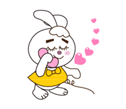 Rabbit(Story of the love) sticker #10606610