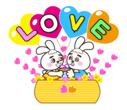 Rabbit(Story of the love) sticker #10606613