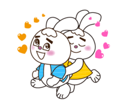 Rabbit(Story of the love) sticker #10606614