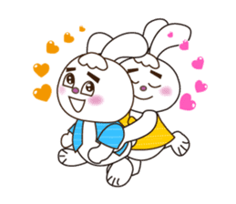 Rabbit(Story of the love) sticker #10606614