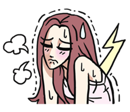 AsB - 112 I'm A Heart Fox sticker #10607525