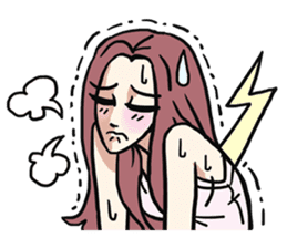 AsB - 112 I'm A Heart Fox sticker #10607525