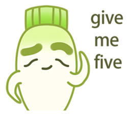 Uncle Ro-Big radish(for office) sticker #10607580