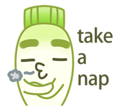 Uncle Ro-Big radish(for office) sticker #10607583