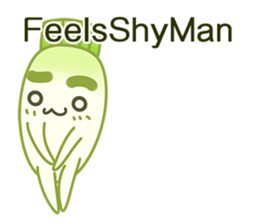 Uncle Ro-Big radish(for office) sticker #10607589