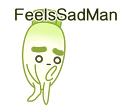 Uncle Ro-Big radish(for office) sticker #10607590