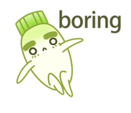 Uncle Ro-Big radish(for office) sticker #10607600