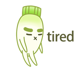 Uncle Ro-Big radish(for office) sticker #10607601