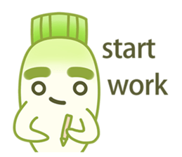 Uncle Ro-Big radish(for office) sticker #10607612