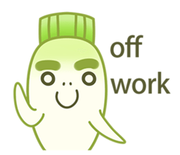 Uncle Ro-Big radish(for office) sticker #10607615