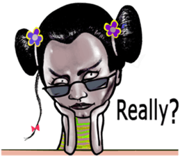 Super Awesome Mr. Rice Dumpling !! sticker #10607633