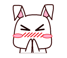 Cute Bunny Rabbit sticker #10607659