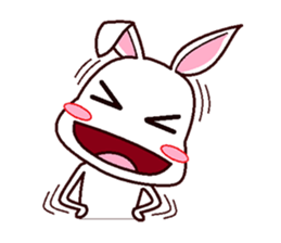 Cute Bunny Rabbit sticker #10607661