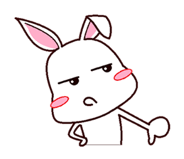 Cute Bunny Rabbit sticker #10607667