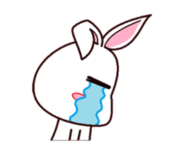 Cute Bunny Rabbit sticker #10607670