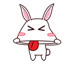 Cute Bunny Rabbit sticker #10607672