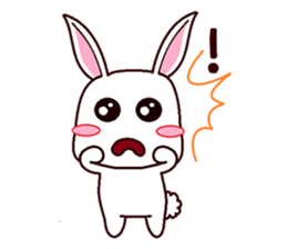 Cute Bunny Rabbit sticker #10607673