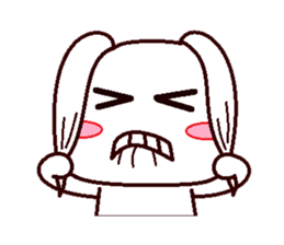 Cute Bunny Rabbit sticker #10607675