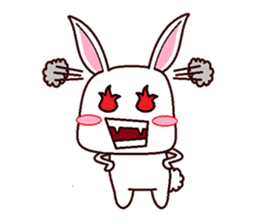 Cute Bunny Rabbit sticker #10607676