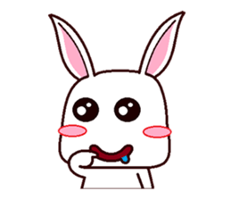 Cute Bunny Rabbit sticker #10607683