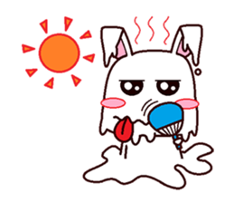 Cute Bunny Rabbit sticker #10607686