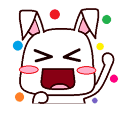 Cute Bunny Rabbit sticker #10607692