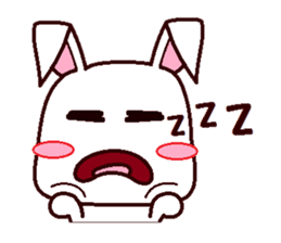 Cute Bunny Rabbit sticker #10607694