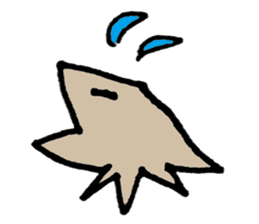 shark-kun sticker #10608011