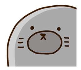 Rabbit and Seal Sticker sticker #10608306