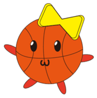 basketball girl star sticker #10608552