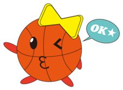 basketball girl star sticker #10608564