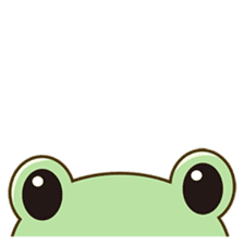 Irresponsible frog sticker #10608652