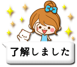 Pretty wife 2  balloon sticker #10609281