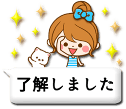 Pretty wife 2 balloon sticker #10609281