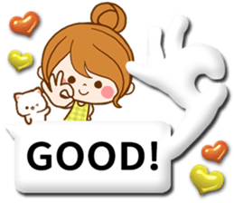 Pretty wife 2  balloon sticker #10609302